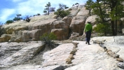 PICTURES/El Morro Natl Monument - Headland/t_Stay Between The Rocks.JPG